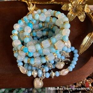 Beach theme bracelet